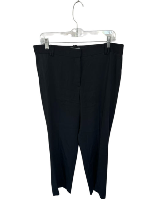 The Row Size 12 Black Viscose Blend Slacks Pants Black / 12