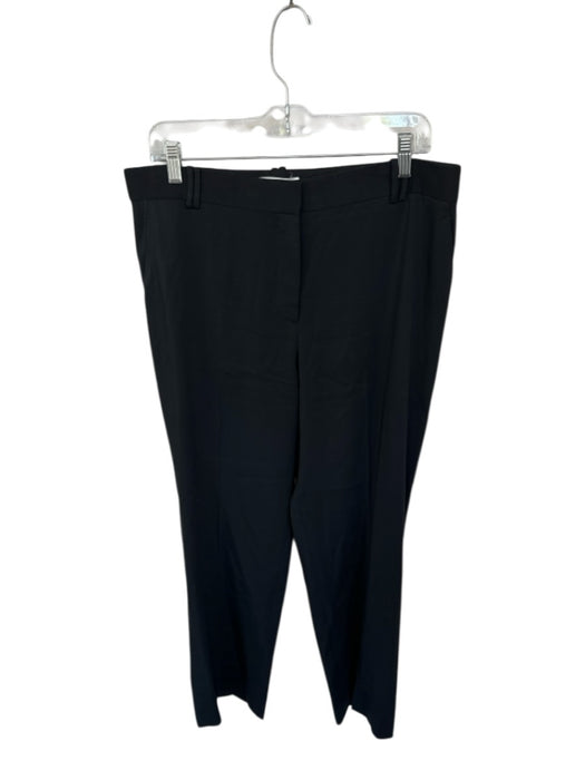 The Row Size 12 Black Viscose Blend Slacks Pants Black / 12