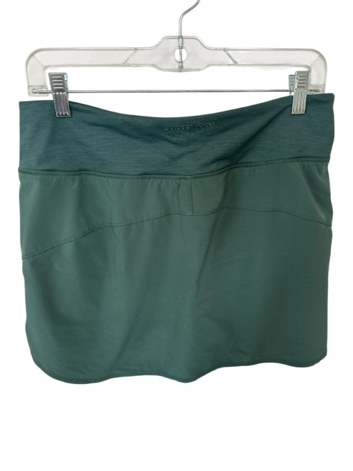 Outdoor Voices Size L Olive Green Recycled Polyester Blend Waist Band Skort Olive Green / L
