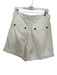 Everlane Size 10 Cream Organic Cotton High Waist Cuffed Bermuda Shorts Cream / 10