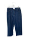 Acler Size 8 Dark Wash Cotton High Waist Wide Leg Jeans Dark Wash / 8