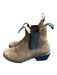 Blundstone Shoe Size 9 Brown & Black Leather Loops Block Heel Side Stretch Boots Brown & Black / 9