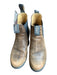 Blundstone Shoe Size 9 Brown & Black Leather Loops Block Heel Side Stretch Boots Brown & Black / 9