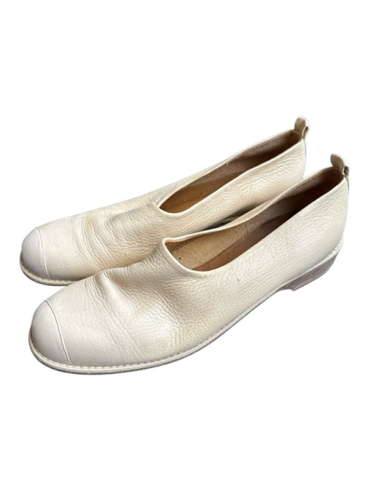 Donald J Pliner Shoe Size 10 Tan Leather Block Heel Wooden toe Wood Shoes Tan / 10