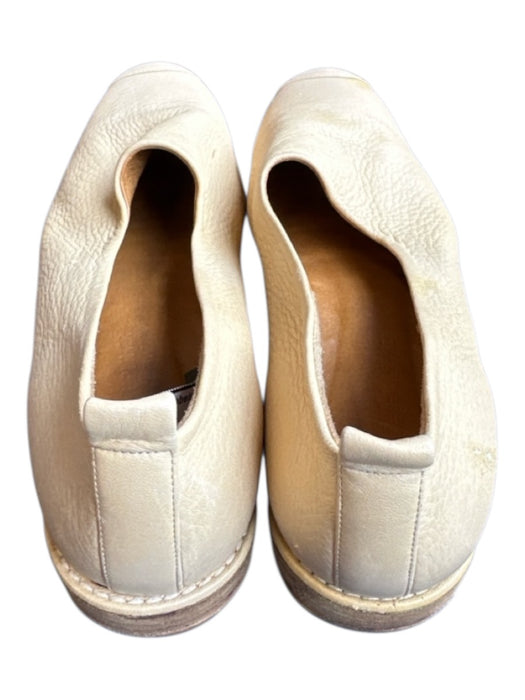Donald J Pliner Shoe Size 10 Tan Leather Block Heel Wooden toe Wood Shoes Tan / 10