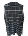 Anthropologie Size One Size Black & White Polyester Blend Squares Jacket Black & White / One Size