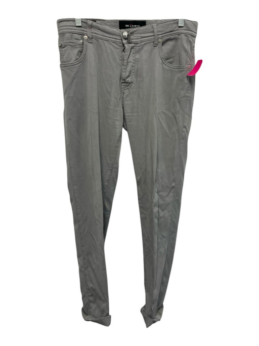Kiton Size 32 Light Gray Solid Zip Fly Men's Pants Light Gray / 32