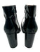 Sigerson Morrison Shoe Size 7 Black Patent Leather Pointed Toe Side Zip Booties Black / 7