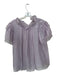 Hunter Bell Size M Lavender Tencel & Nylon Short Sleeve Ruffles Top Lavender / M
