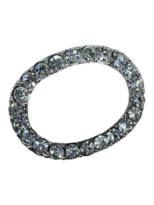 Theia Size 4 Beige Polyester Sleeveless Lace Trim Rhinestone detail Gown Beige / 4