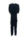 Ramy Brook Size S Black Polyester 1/2 Button 1/2 Puff Sleeve Slim fit Jumpsuit Black / S