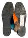 Stuart Weitzman Shoe Size 7 Black & Multi Leather & Fur slides Multi Color Shoes Black & Multi / 7