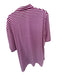 Ralph Lauren Size XL Purple & White Polyester Striped Golf Men's Polo Purple & White / XL