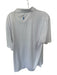 Johnnie-O Size XL Pink & Blue Polyester Golf Golf Men's Polo Pink & Blue / XL