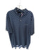Ralph Lauren Size XL Navy & White Polyester Cars Golf Men's Polo Navy & White / XL