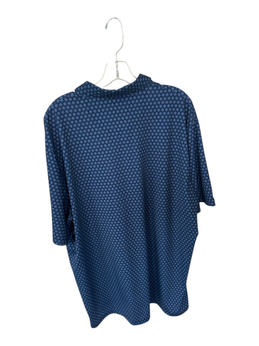 Ralph Lauren Size XL Navy & Blue Polyester Stars Golf Men's Polo Navy & Blue / XL