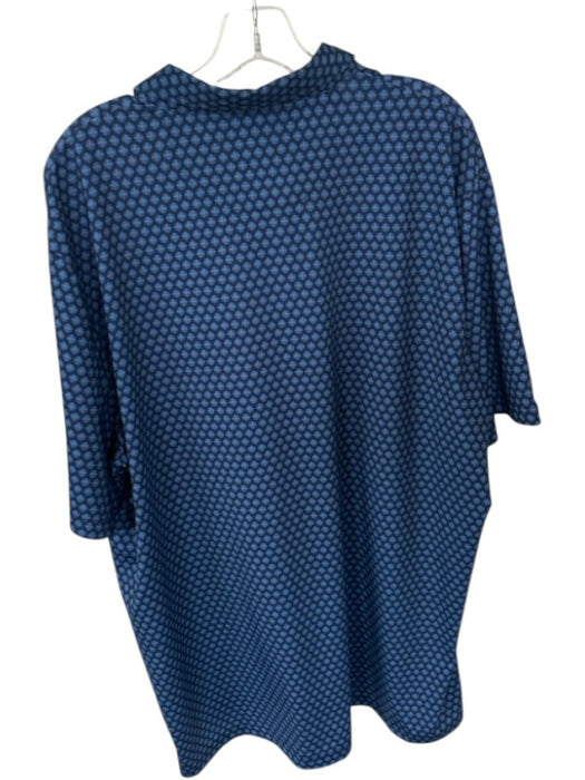 Ralph Lauren Size XL Navy & Blue Polyester Stars Golf Men's Polo Navy & Blue / XL
