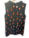 au jour le jour Size 40 Black & Orange Polyester & Viscose Sequin & Beaded Dress Black & Orange / 40