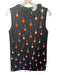 au jour le jour Size 40 Black & Orange Polyester & Viscose Sequin & Beaded Dress Black & Orange / 40