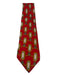 Versace Red & Gold Silk Abstract Men's Ties