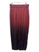 Raquel Allegra Size 3/L Oxblood Red Rayon Elastic Waist Ombre Tapered Pants Oxblood Red / 3/L