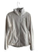 The North Face Size Small Cream White Polyester Faux Fur Zip Up Pockets Jacket Cream White / Small