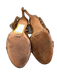Joie Shoe Size 38.5 Light Brown Leather Caged Stiletto Open Toe Tie Shoes Light Brown / 38.5