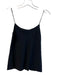 Theory Size Small Black Acetate & Viscose Spaghetti Strap Camisole Top Black / Small