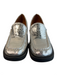 Zodiac Shoe Size 8 Silver No Fabric Tag Square Toe Loafer Metallic Shoes Silver / 8