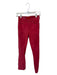 Mother Size 24 Red Cotton Blend Mid Rise Straight Leg Jeans Red / 24