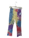 Mother Size 24 Multi Cotton Blend High Waist Bootcut Tie Dye Jeans Multi / 24