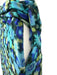 Ganni Size 34 Blue, Green, Black Polyamide Blend Mesh Floral Ruffle Wrap Skirt Blue, Green, Black / 34