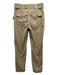 Veronica Beard Size 4 Khaki Beige cotton & polyamide Zip Fly Pockets belt Pants Khaki Beige / 4