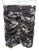 ALLSAINTS Size 4 White, Brown, Orange, Black Polyester Blend Elastic Waist Skirt White, Brown, Orange, Black / 4