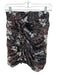 ALLSAINTS Size 4 White, Brown, Orange, Black Polyester Blend Elastic Waist Skirt White, Brown, Orange, Black / 4