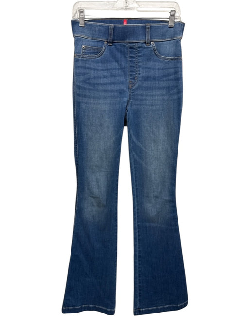 Spanx Size S Medium Wash Cotton & Polyester Elastic Waist Stretch Jeans Medium Wash / S
