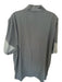 Nike Black Polyester Blend Quarter Zip Short Sleeve Half Collar Men's Pullover Black / L