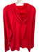 Nike Red Polyester Blend Hood Long Sleeve Men's Pullover Red / XL