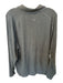 Onward Reserve Dark Gray Viscose Blend Quarter Zip Long Sleeve Golf Pullover Dark Gray / XL