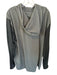 Nike Gray & Red Polyester Blend UGA Hood Athletic Men's Pullover Gray & Red / XL