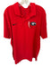 Nike Size XL Red & Black Polyester UGA Athletic Men's Polo Red & Black / XL