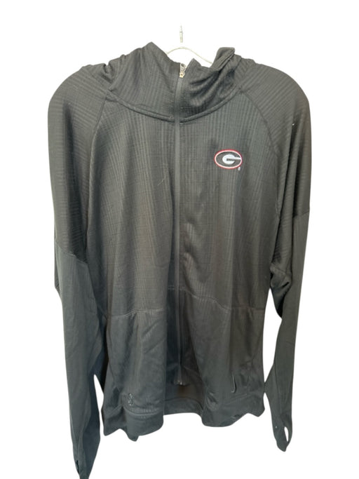 Nike NWT Black Polyester full zip Long Sleeve Athletic Men's Pullover Black / XL