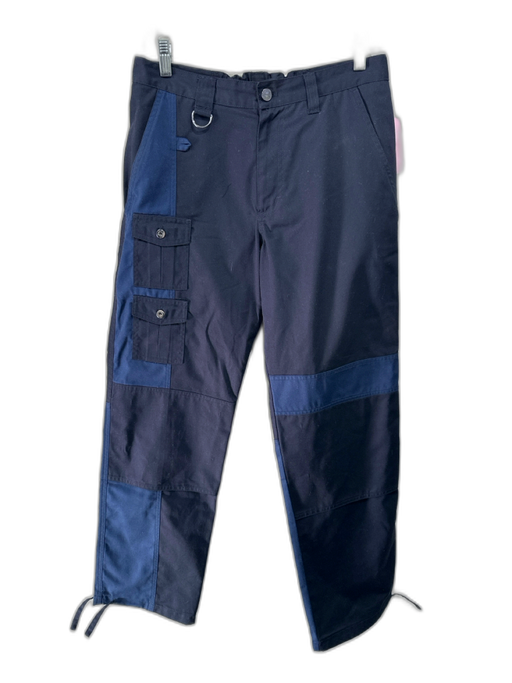 Jacquemus Size 46 Blue Polyester Zip Fly Men's Pants Blue / 46