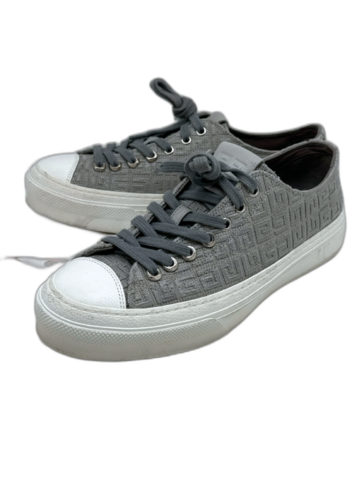 Givenchy Shoe Size 40 AS IS Gray & White Synthetic Low Top Men's Shoes Gray & White / 40