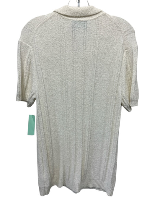 Casablanca Size S White Cotton Blend Terry Cloth Polo Men's Short Sleeve White / S