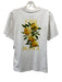 Casablanca Size M White Cotton Floral T shirt Crew Men's Short Sleeve White / M