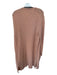 Madewell Size S Peach Wool Blend Open Front Side Slits Front Pockets Sweater Peach / S