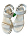 Dolce Vita Shoe Size 8.5 Cream Suede Macrame Platform Velcro Sandals Cream / 8.5