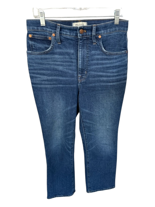 Madewell Size 28 Dark Wash Cotton Blend High Waist Bootcut Jeans Dark Wash / 28