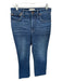 Madewell Size 28 Dark Wash Cotton Blend High Waist Bootcut Jeans Dark Wash / 28